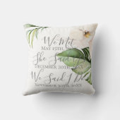 Aangepaste Passen getrouwd Keepomwille met groot o Kussen (Achterkant)