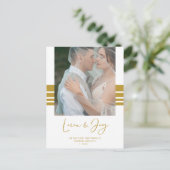 Aangepaste Passen getrouwd voor eerste kerstmis Briefkaart (Staand voorkant)