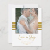 Aangepaste Passen getrouwd voor eerste kerstmis Feestdagenkaart (Voorkant)