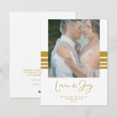 Aangepaste Passen getrouwd voor eerste kerstmis Feestdagenkaart (Voorkant / Achterkant)