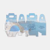 Aangepaste passtempel voor bestemmingen Griekenlan Bedankdoosjes (Uitgevouwen)