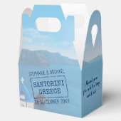 Aangepaste passtempel voor bestemmingen Griekenlan Bedankdoosjes (Geopend)