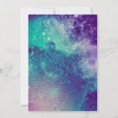 Aangepaste pastel Galaxy bruiloft uitnodigingen (Achterkant)