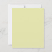 Aangepaste pastel kleur gepersonaliseerde minimali (Achterkant)
