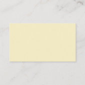 Aangepaste pastel kleur gepersonaliseerde minimali informatiekaartje (Achterkant)