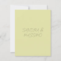 Aangepaste pastel kleur gepersonaliseerde minimali
