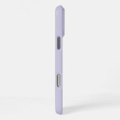 Aangepaste Pastel Paars Lavendel Paarse Kleur iPhone Hoesje (Rechterkant)