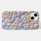 Aangepaste Pastelkleurige 3D Bloempatroon Telefoon Case-Mate iPhone Case (Achterkant (horizontaal))
