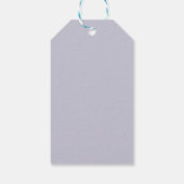 Aangepaste Pastelkleurige Kerstcadeautag – Voeg Je Cadeaulabel (Achterkant)