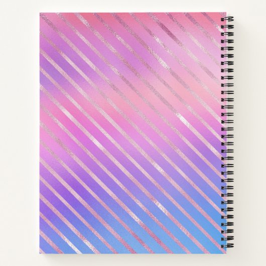 Aangepaste Pastels Bullet Journal Notitieboek (Achterkant)