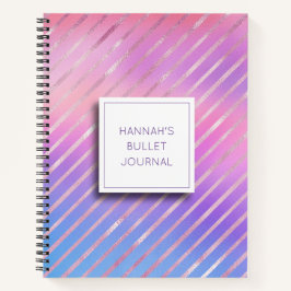 Aangepaste Pastels Bullet Journal Notitieboek
