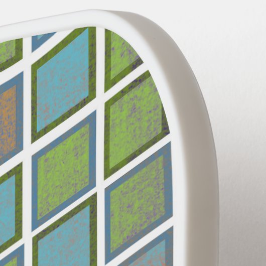 Aangepaste Pastels Pickleball Paddle (Links Detail)