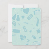 Aangepaste patiëntenverwijzing door de arts bedankkaart (Achterkant)