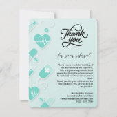 Aangepaste patiëntenverwijzing door de arts bedankkaart (Voorkant)