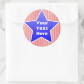 Aangepaste Patriottische Stickers (Tas)