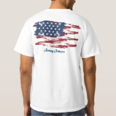Aangepaste Patriottische T-shirt (Achterkant)