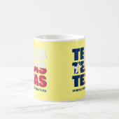 Aangepaste patriottische TEXAS-VLAG Koffiemok (Center)