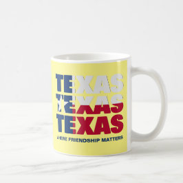 Aangepaste patriottische TEXAS-VLAG Koffiemok