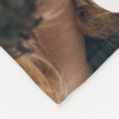 Aangepaste paw Love Print Hondenliefhebber Blanket Fleece Deken (Hoek)