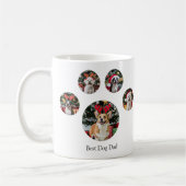 Aangepaste Paw Print Photo Collage 5 Afbeelding Ko Koffiemok (Links)