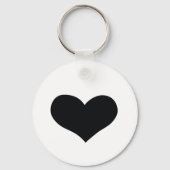 Aangepaste Paw-sitief Pug Sleutelhanger (Achterkant)