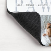 Aangepaste Pawpaw Foto Collage Grandchildren Namen Muismat (Hoek)