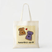 Aangepaste PB&J Kinder Tas/Grocery Bag Tote Bag (Voorkant)