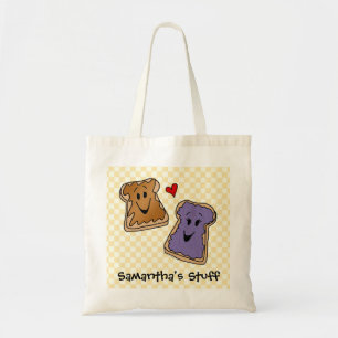 Aangepaste PB&J Kinder Tas/Grocery Bag Tote Bag