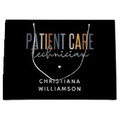 Aangepaste PCT-cadeaus voor patiënttechnicus Groot Cadeauzakje (Voorkant)