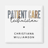 Aangepaste PCT-cadeaus voor patiënttechnicus Magneet (Voorkant)