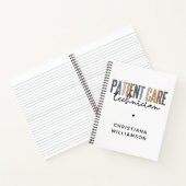 Aangepaste PCT-cadeaus voor patiënttechnicus Notitieboek (Binnen)