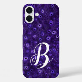 Aangepaste Peacock-doether iPhone 16 Plus Hoesje