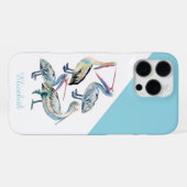 Aangepaste Pelikaan iPhone Hoesje (Achterkant horizontaal)