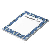 Aangepaste Penguin-laptop Notitieblok (Linkerzijde)