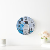 Aangepaste penguin Wall klok (Huis)