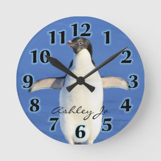 Aangepaste penguin Wall klok