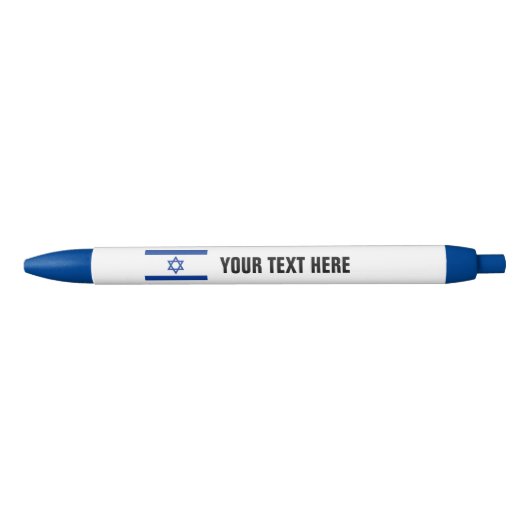 Aangepaste pennen met Israëlische vlag van Israël (Voorkant)