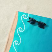 Aangepaste pensacola Beach Towel Strandlaken (In situ)