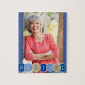 Aangepaste Pensioen Foto Jigsaw Puzzel (Verticaal)