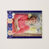 Aangepaste Pensioen Foto Jigsaw Puzzel (Horizontaal)