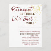 Aangepaste pensioen is spannend Laten we gewoon ch Briefkaart (Voorkant)