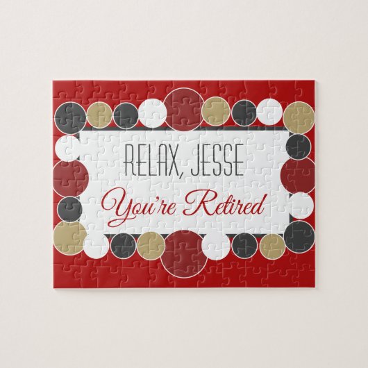 Aangepaste pensioen puzzel (Horizontaal)