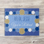 Aangepaste pensioen puzzel legpuzzel<br><div class="desc">Het cadeauidee van Retiree</div>
