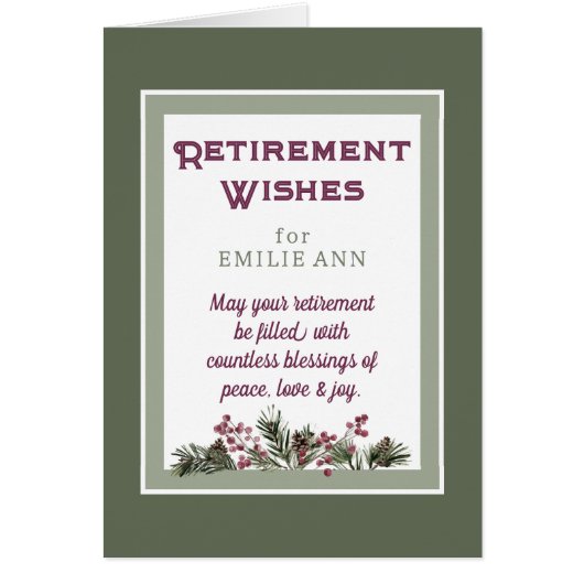 Aangepaste pensioenwensen voor Friend Kaart (Voorkant)