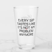 Aangepaste pensionering glas (Voorkant)