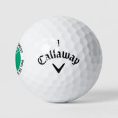 Aangepaste pensionering golfballen (Logo)