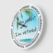 Aangepaste pensionering grote klok (Hoek)