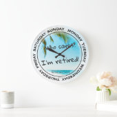 Aangepaste pensionering grote klok (Huis)