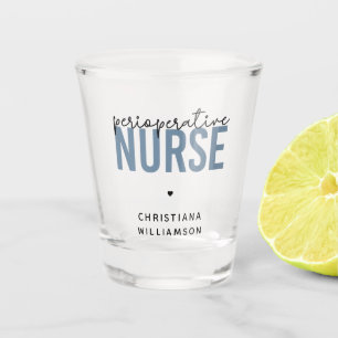Aangepaste perioperatieve zurgen RN of zurse cadea Shot Glas