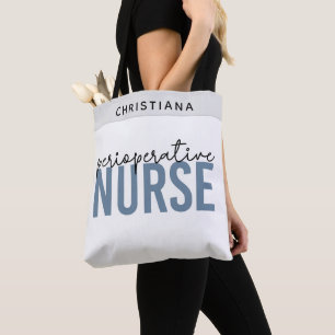 Aangepaste perioperatieve zurgen RN of zurse cadea Tote Bag